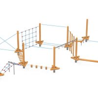 Mini Climbing Trial 7 - Wood