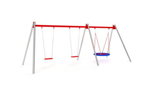 3504S DOUBLE SWING + BIRD'S NEST