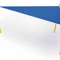 Triangular sandbox roof 3766