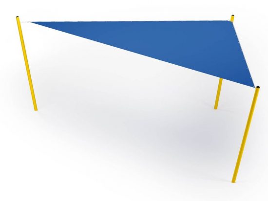 Triangular sandbox roof 3766