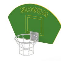 Oval board with basket 4104