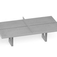 Stationary ping pong table 4109