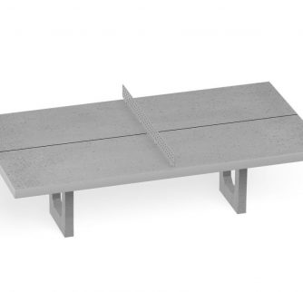 Stationary ping pong table 4109