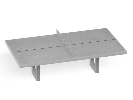 Stationary ping pong table 4109