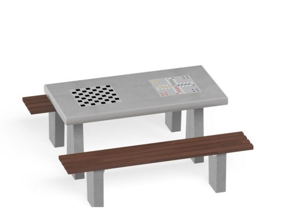 Ludo and chess table 4112