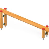 Inclined balancing log 4210