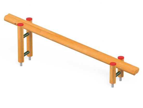 Inclined balancing log 4210