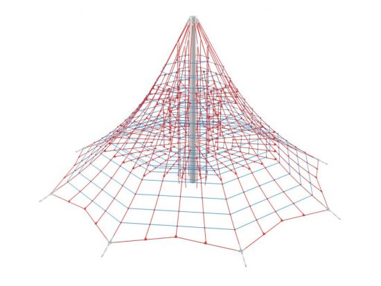 Large pyramid climbing net 4307
