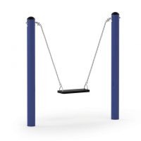 Mini posts swing with straight seat MK-QZ010