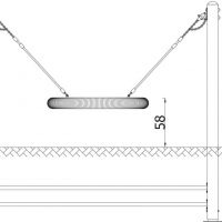 Mini posts swing with birdnest MK-QZ030