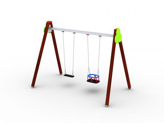Double pendulum swing mix
