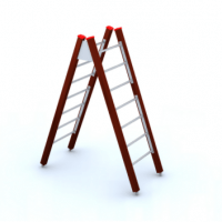 Diagonal ladder