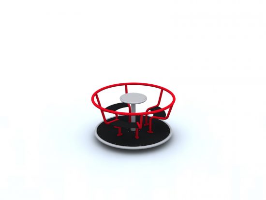 Tornado roundabout with four seats Ø 1,4 m