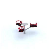 Three armed roundabout