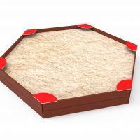 Hexagonal sandbox 1,8 m