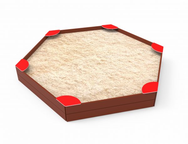 Hexagonal sandbox 1,8 m