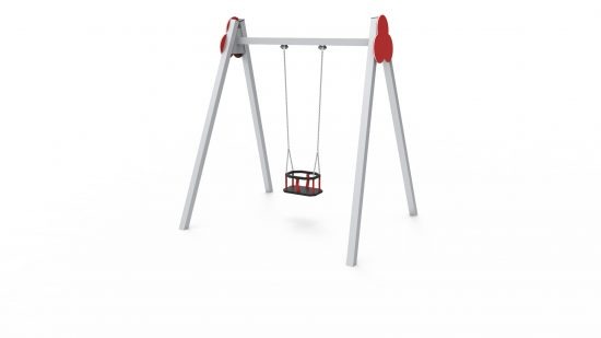 Toddler single swing