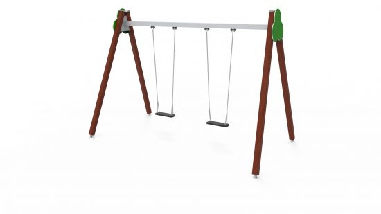 Double pendulum swing