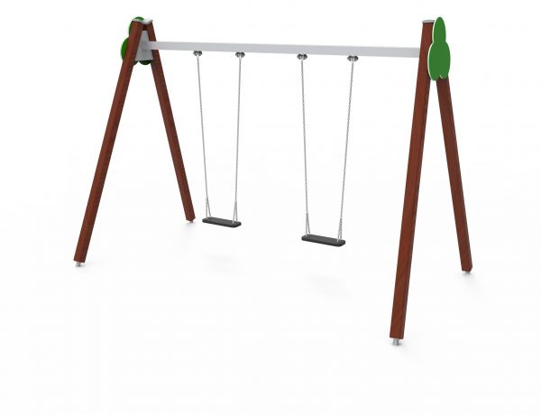 Double pendulum swing