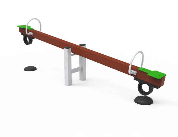 Dragonfly seesaw without back support with bumpers