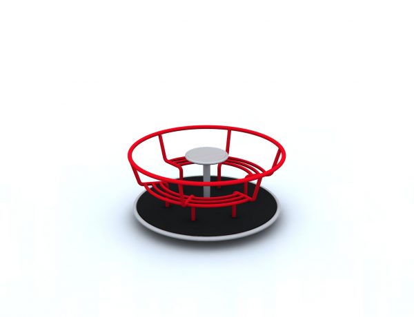 Cyclone roundabout with four seats Ø 1,4 m