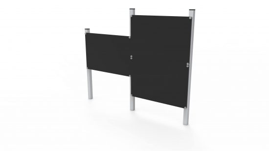 Triple drawing board