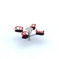 Four armed roundabout