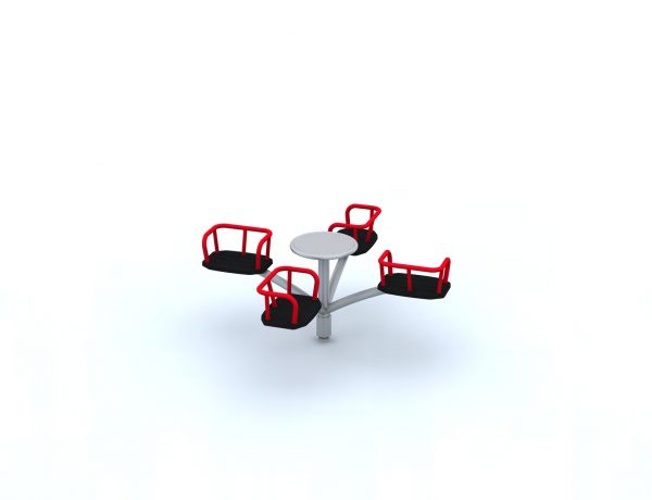 Four armed roundabout