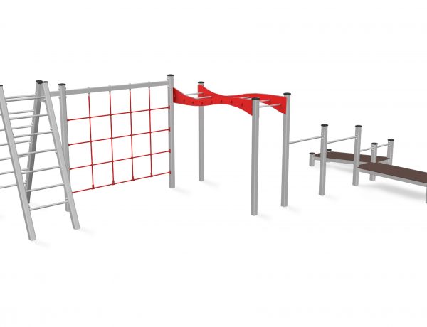 Agility set with a bench