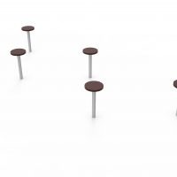 Slalom poles