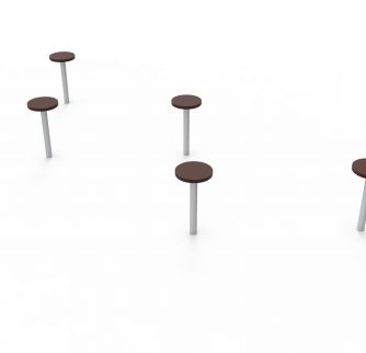 Slalom poles