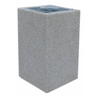 Concrete litter bin