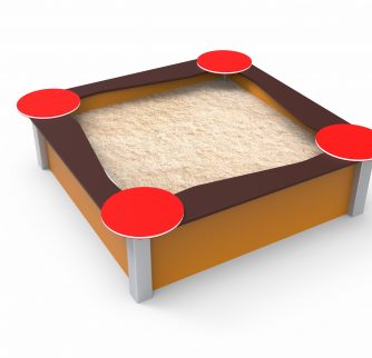 Square small sandbox