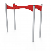 Horizontal ladder