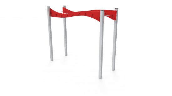 Horizontal ladder
