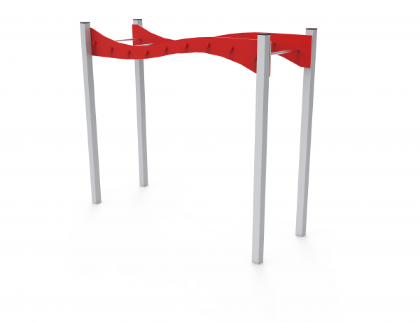 Horizontal ladder