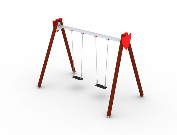 Double pendulum swing
