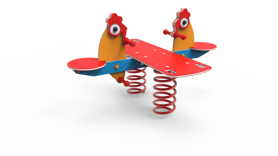 Rooster spring rider