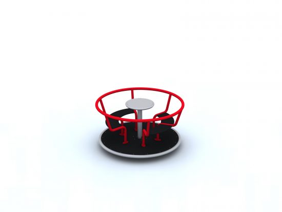 Tornado roundabout with four seats Ø 1,6 m