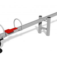 Dragonfly double seesaw