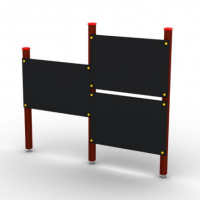 Triple drawing board