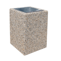 Concrete litter bin