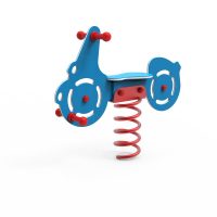 Scooter spring rider