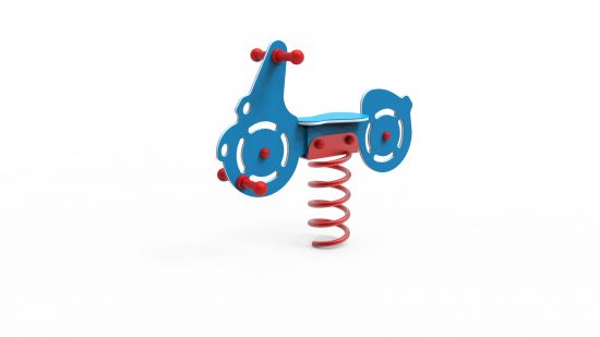 Scooter spring rider