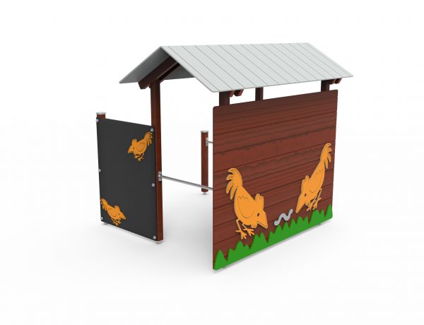 Hen house playhouse
